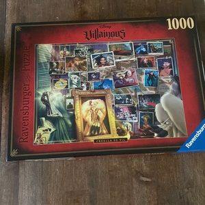 Ravensburger Cruella de Vil 1000 piece puzzle